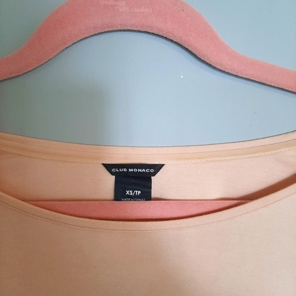 Pink Club Monaco blouse - Picture 2 of 4